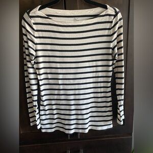 Gap Supersoft long sleeve striped top.  Size M